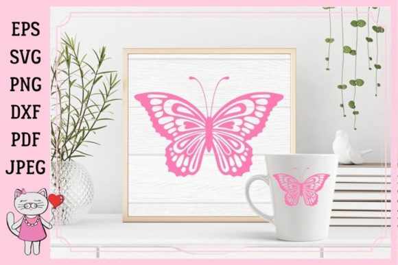 Butterfly Paper Graphics for Crafts