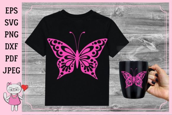 Butterfly Vector Files Graphics and Crafts Review