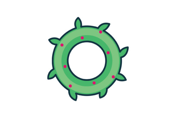 Christmas Flat Icon Wreath Review