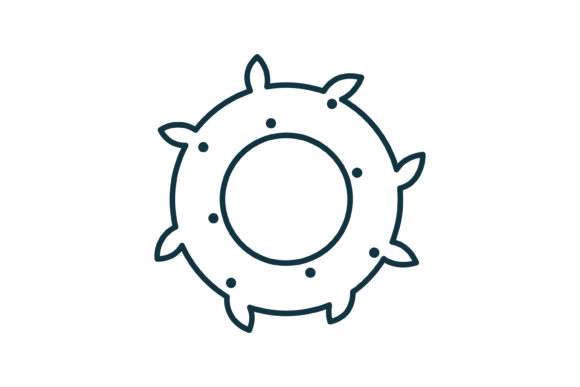 Christmas Icon Wreath Line Art Graphics and Icons Review