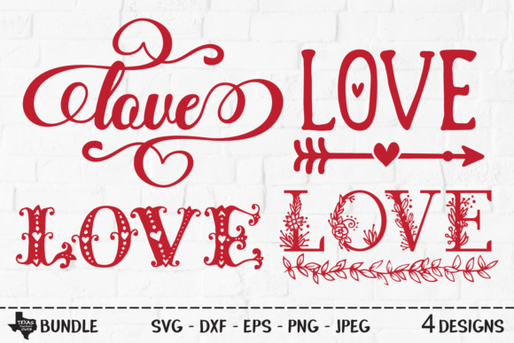 Love Bundle - Valentines Day Designs