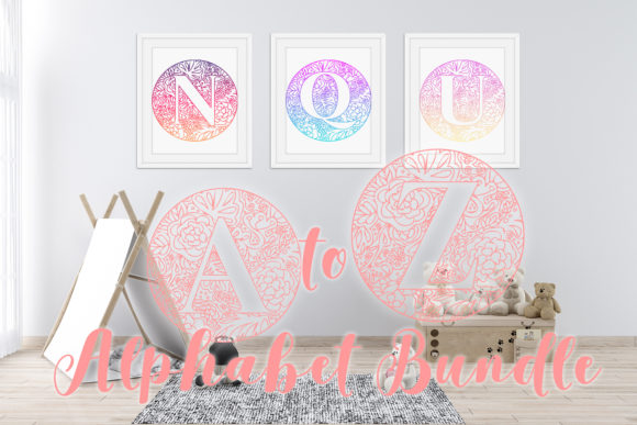 Mandala Monogram Alphabet a to Z: A Designer’s Review for Graphics and Crafts