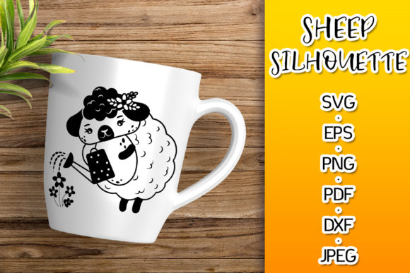 Sheep Black Silhouette Illustration: A Crafts & Graphics Review