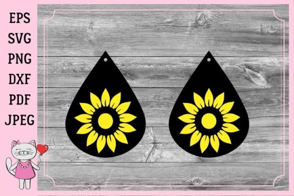 Sunflower Earrings Graphics and Crafts Review