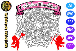 Valentine Mandala for Adult Coloring -23